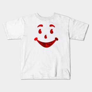 Hey Kool-Aid! - red texture Kids T-Shirt